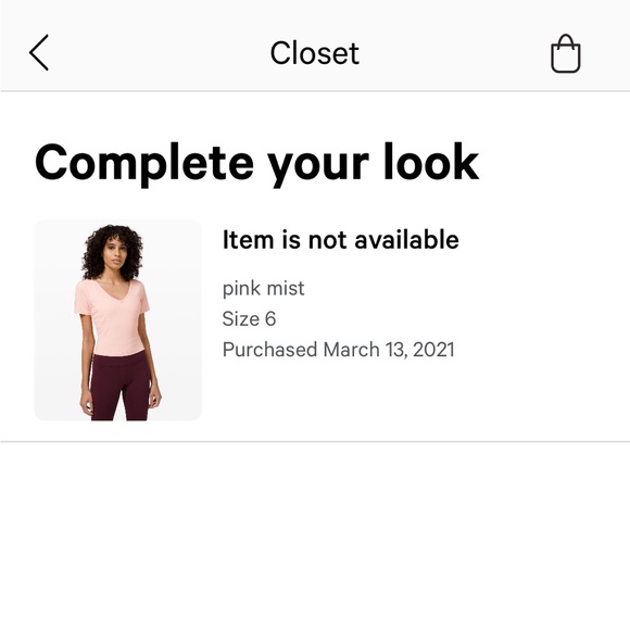 LuLulemon NuLu top tee - Picture 3 of 3